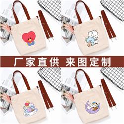 BTS anime bag