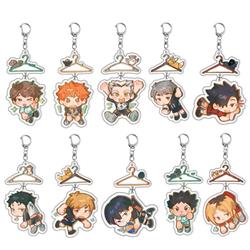 Haikyuu anime keychain