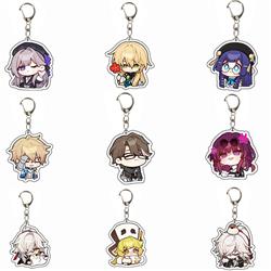 Honkai: Star Rail anime keychain