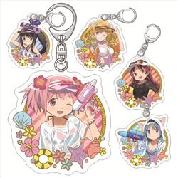 card captor sakura anime keychain