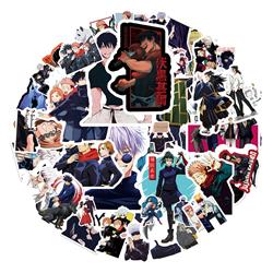 Jujutsu Kaisen anime sticker 50 pcs set