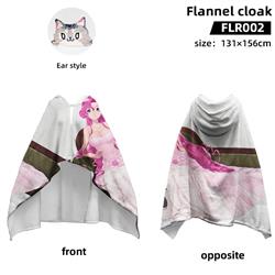 geass anime flannel cloak 131*156cm