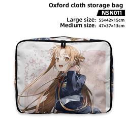 Sword art online anime oxford cloth storage bag 55*42*15cm