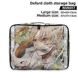 natsume yuujinchou anime oxford cloth storage bag 55*42*15cm