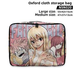 Fairy Tail anime oxford cloth storage bag 55*42*15cm