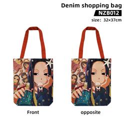 HunterX Hunter anime denim shopping bag 32*37cm