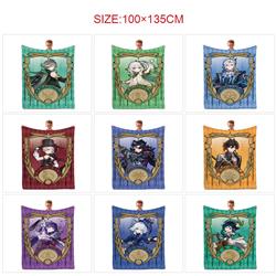 Genshin Impact anime air condition quilt 100*135cm