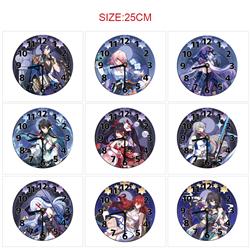 Honkai: Star Rail anime wall clock