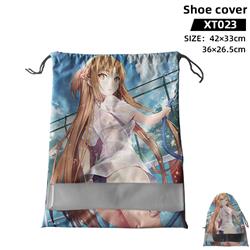 Sword art online anime shoe cover 42*33cm