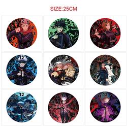 Jujutsu Kaisen anime wall clock