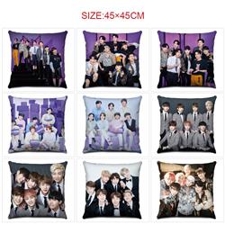 BTS anime cushion 45*45cm