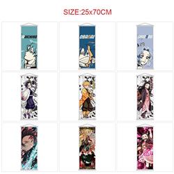 Demon slayer kimets anime wallscroll 25*70cm price for 5 pcs