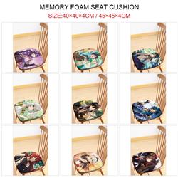 Genshin Impact anime seat cushion 45*45cm