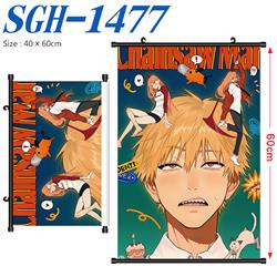 chainsaw man anime wallscroll 40*60cm