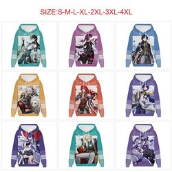 Honkai: Star Rail anime hoodie