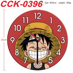 One Piece anime wall clock