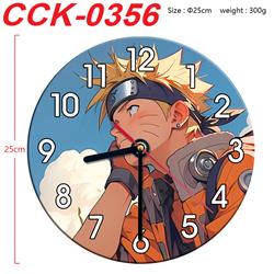 Naruto anime wall clock