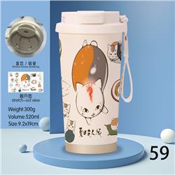 natsume yuujinchou anime stainless steel cup