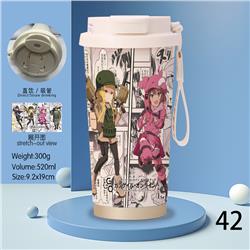 Sword art online anime stainless steel cup