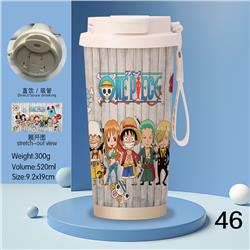 One Piece anime stainless steel cup