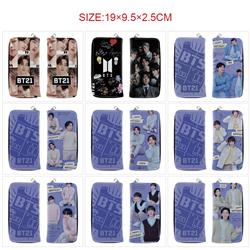 BTS anime wallet