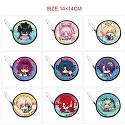 Honkai: Star Rail anime pu wallet 14*14cm