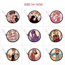 Toilet-bound hanako-kun anime pu wallet 14*14cm