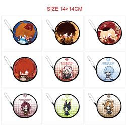 Genshin Impact anime pu wallet 14*14cm