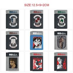 Attack on Titan anime wallet