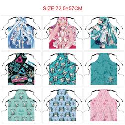 Hatsune Miku anime waterproof apron