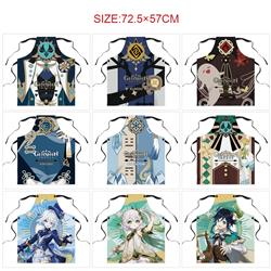 Genshin Impact anime waterproof apron