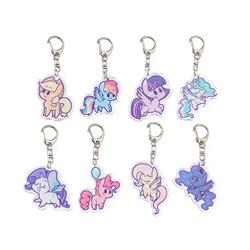 My little pony anime keychain