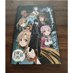 Sword art online anime postcard