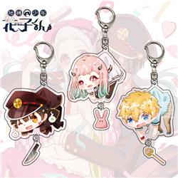 Toilet-bound hanako-kun anime keychain