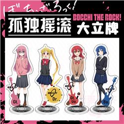 Bocchi the rock anime Standing Plates