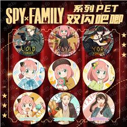 SPY×FAMILY anime pin 75mm