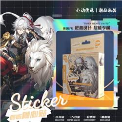 Honkai: Star Rail anime laser sticker