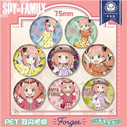 SPY×FAMILY anime pin 75mm