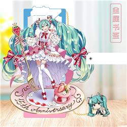 Hatsune Miku anime bookmark