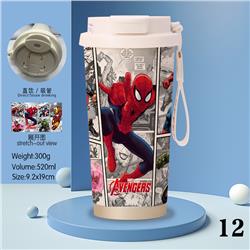 spider man anime stainless steel cup