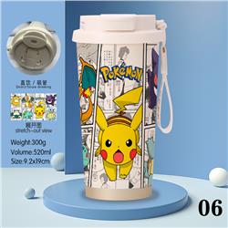 Pokemon anime stainless steel cup