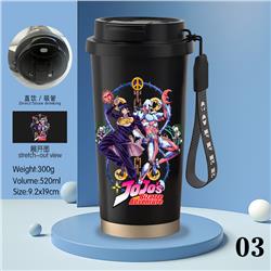 JoJos Bizarre Adventure anime stainless steel cup