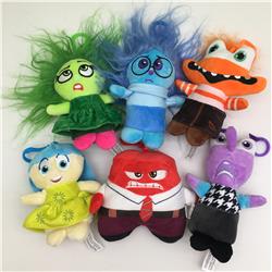 Inside out anime Plush toy 12-15cm 6pcs a set