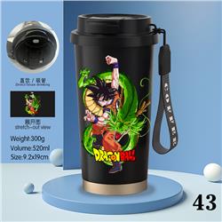 Dragon ball anime stainless steel cup