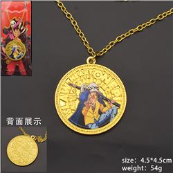 One Piece anime necklace