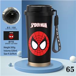 spider man anime stainless steel cup