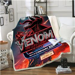 Venom anime blanket 150*200cm