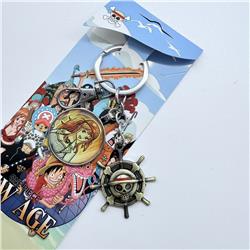 One Piece anime keychain