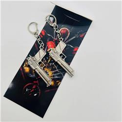 Deadpool anime keychain 2 pcs a set