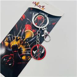 Deadpool anime keychain